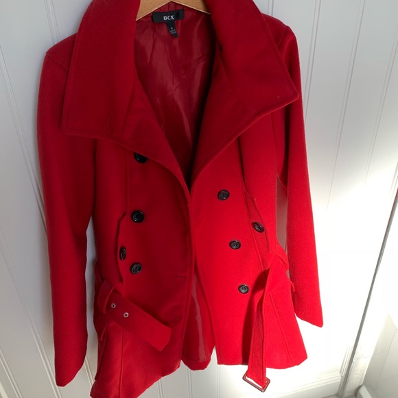 BCX Red Peacoat - Picture 3 of 4
